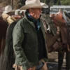Yellowstone John Dutton Quilted Green Jacket