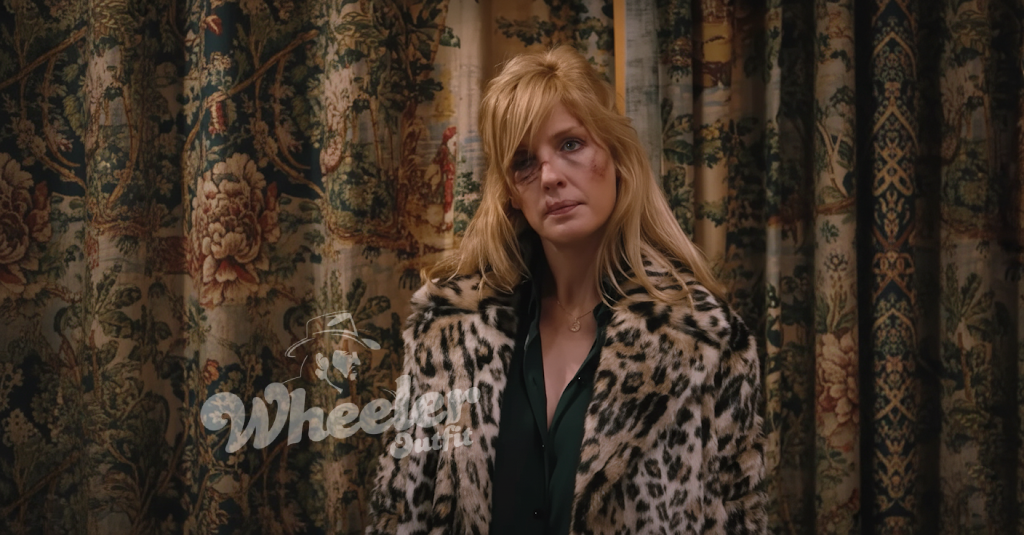 beth dutton yellowstone cheetah print coat